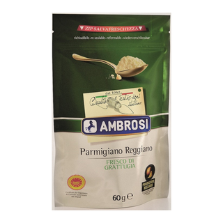 Ambrosi Parmigiano Reggiano Fresh Grated 60G Bag