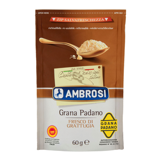 Ambrosi Grana Padano Fresh Grated 60G Bag