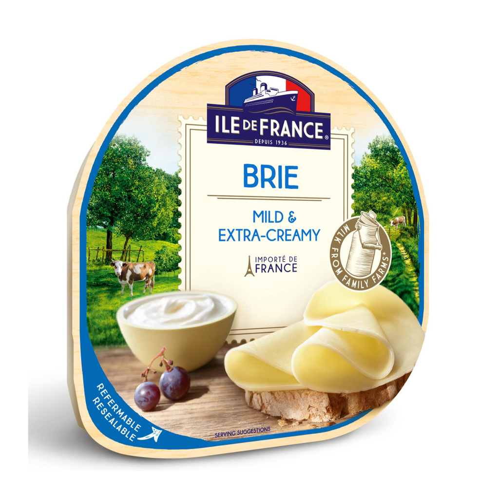 Ile De France Brie Slices 150G – Greenhouse Foodstuff Trading L.L.C