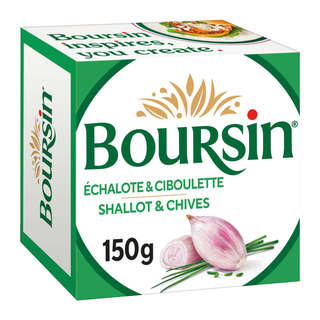 Boursin Shallot & Chives - 150 G