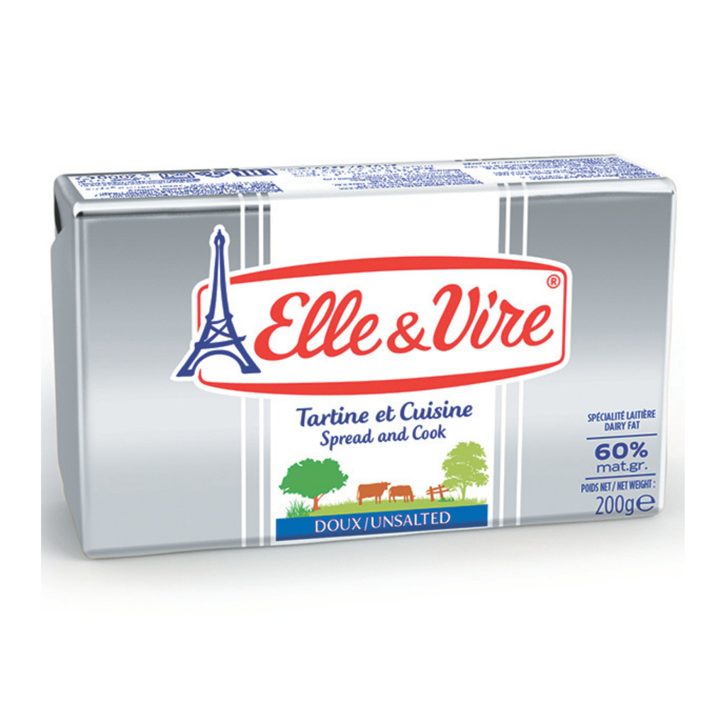E&V- Butter Unsalted 200G Silver – Greenhouse Foodstuff Trading L.L.C