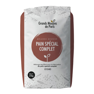 Moul-Bie Pain Complet/Wholemeal Bread Mix 25Kg
