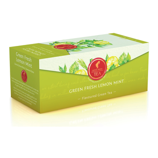 Julius Meinl Single Bag Green Tea Green Fresh Lemon Mint (25 Bags)