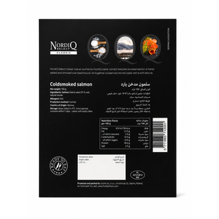 Nordiq Cold Smoked Salmon 100g