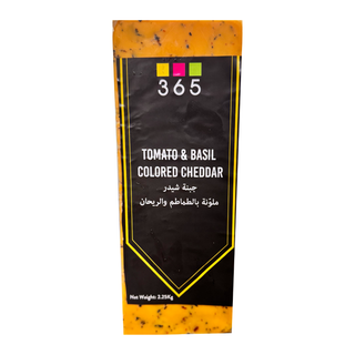 365 Tomato & Basil Cheese Block