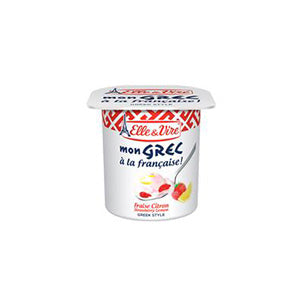 Greek yogurt Strawberry / Lemon